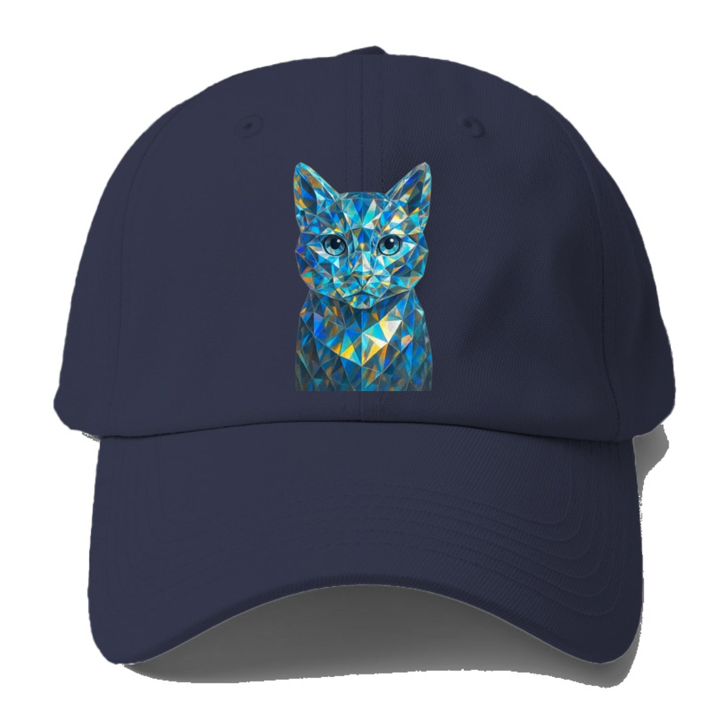 crystal prism portrait design Hat