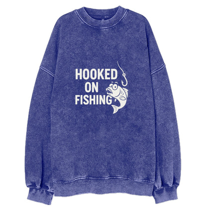 hooked on fishing Hat