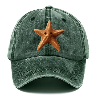 starfish portrait design Hat