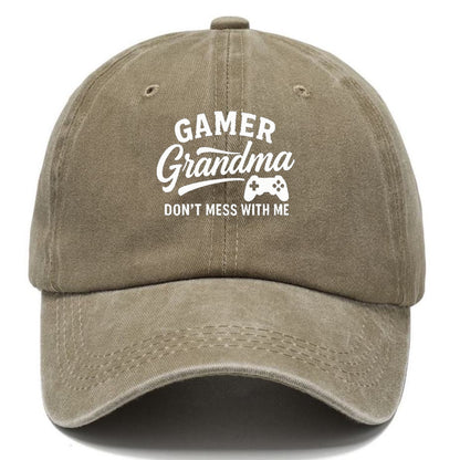 gamer grandma fierce player hat Hat