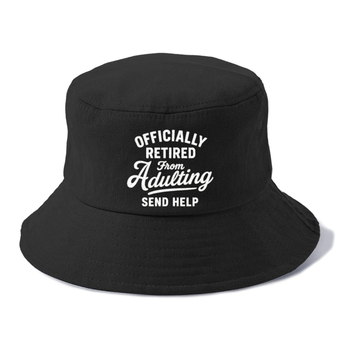 retired from adulting send help Hat