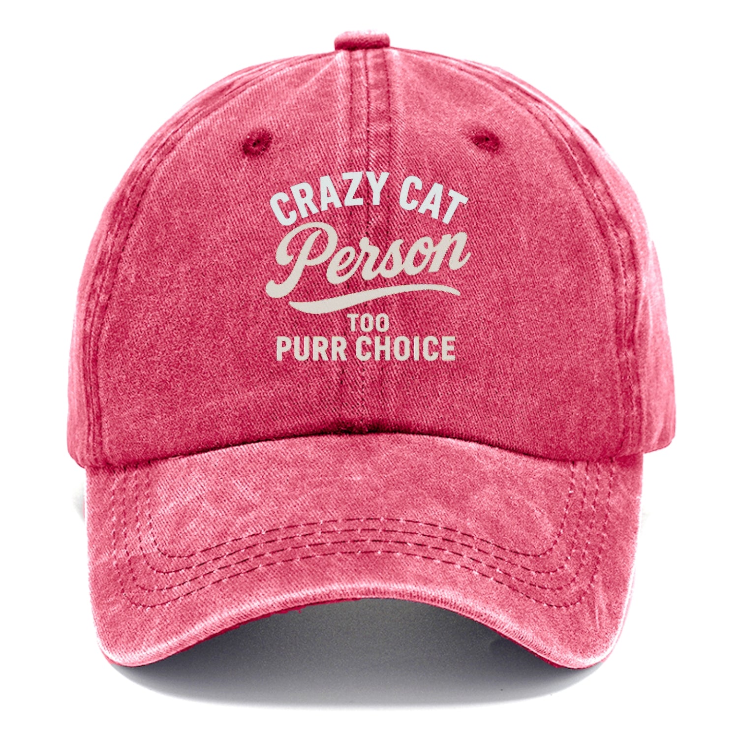 crazy cat purr choice Hat