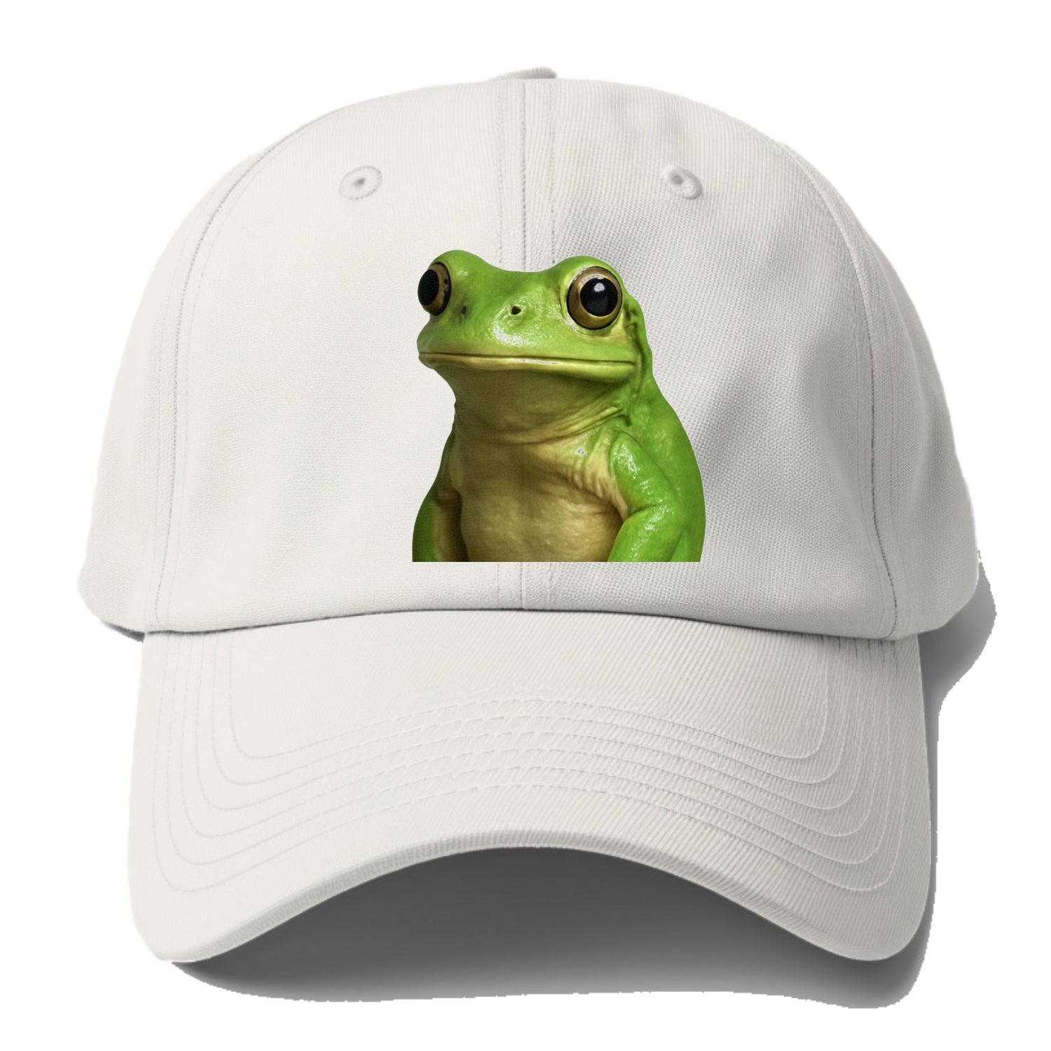 frog portrait design Hat