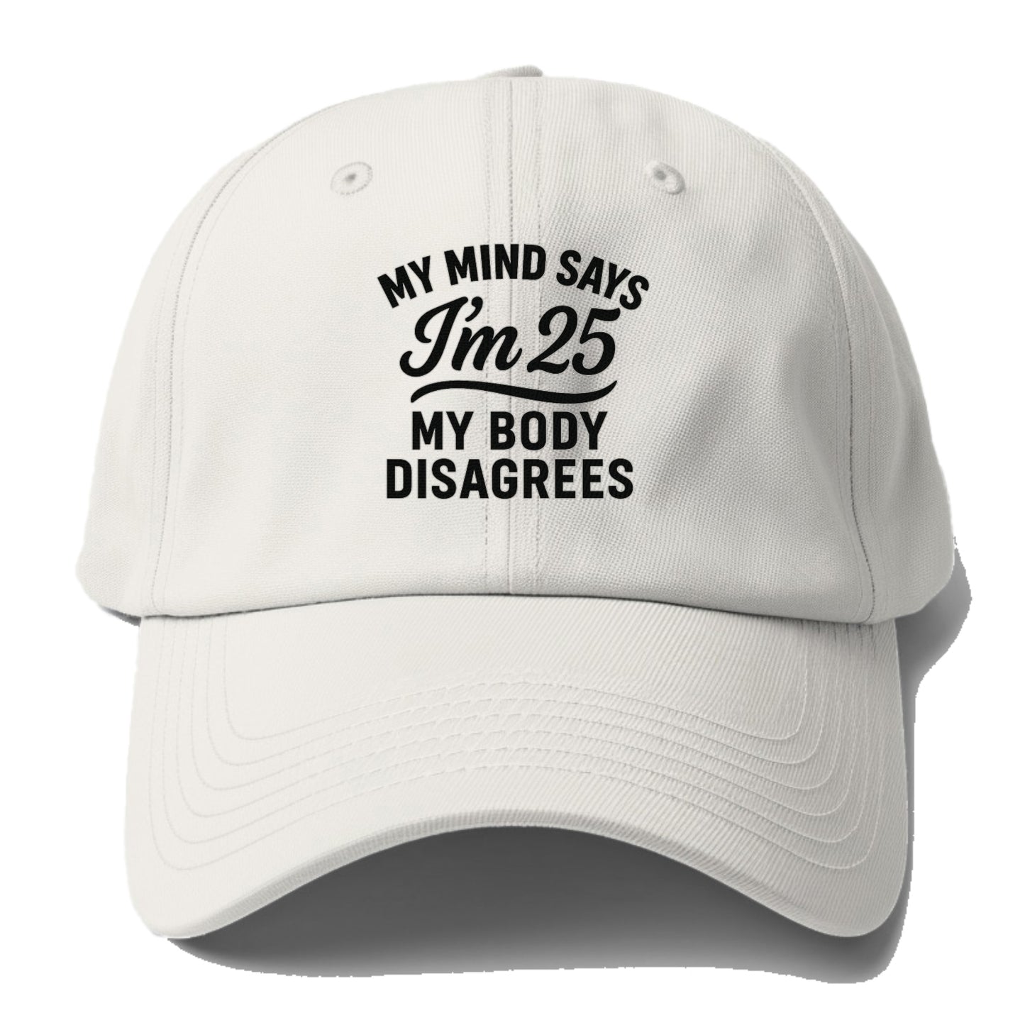 mind versus body age humor Hat