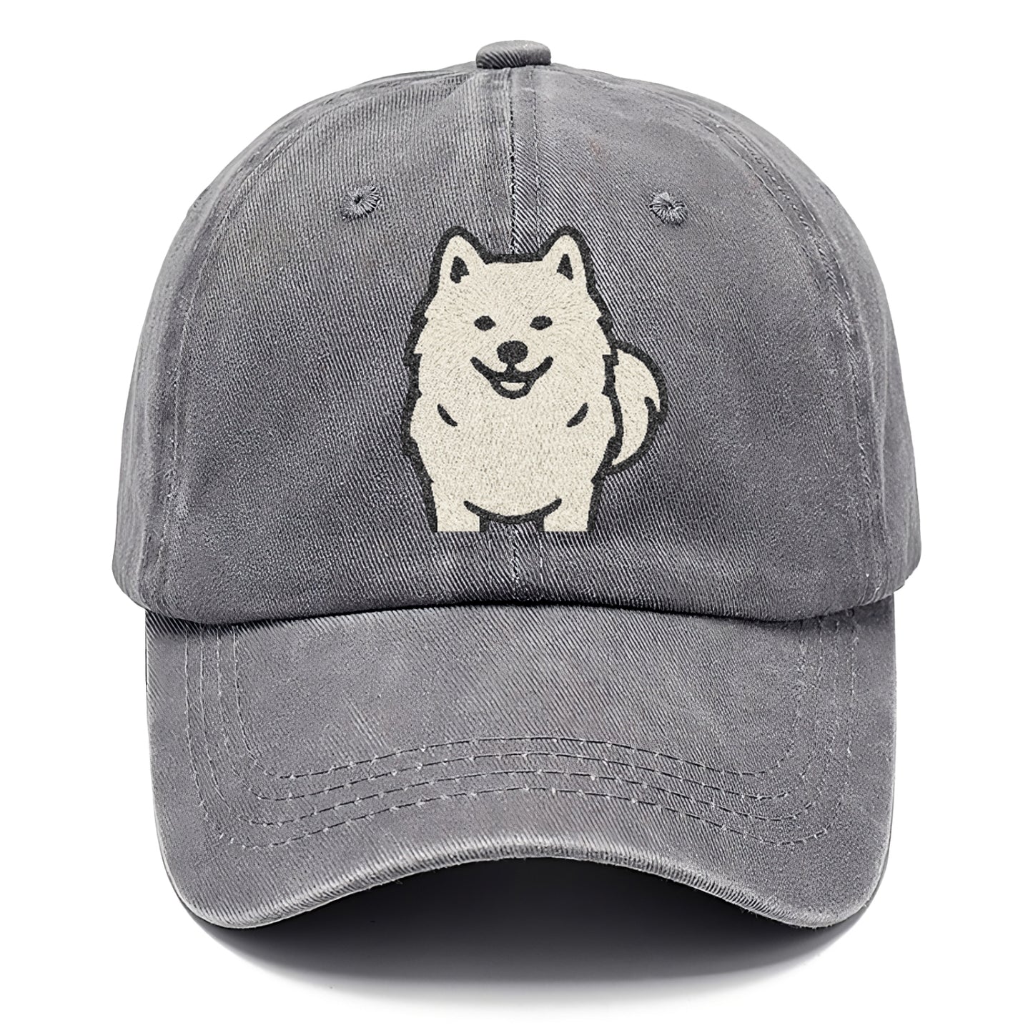 Samoyed White Fluffy Design Hat