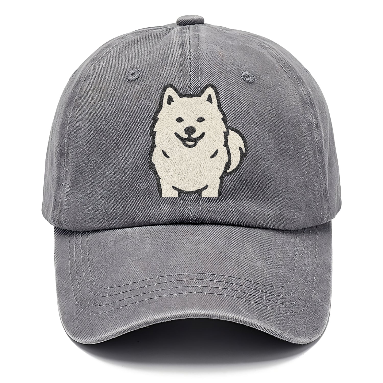 Samoyed White Fluffy Design Hat