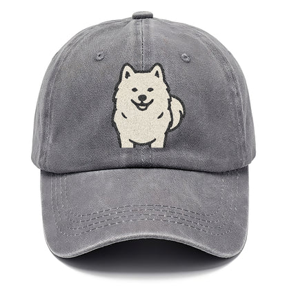 Samoyed White Fluffy Design Hat