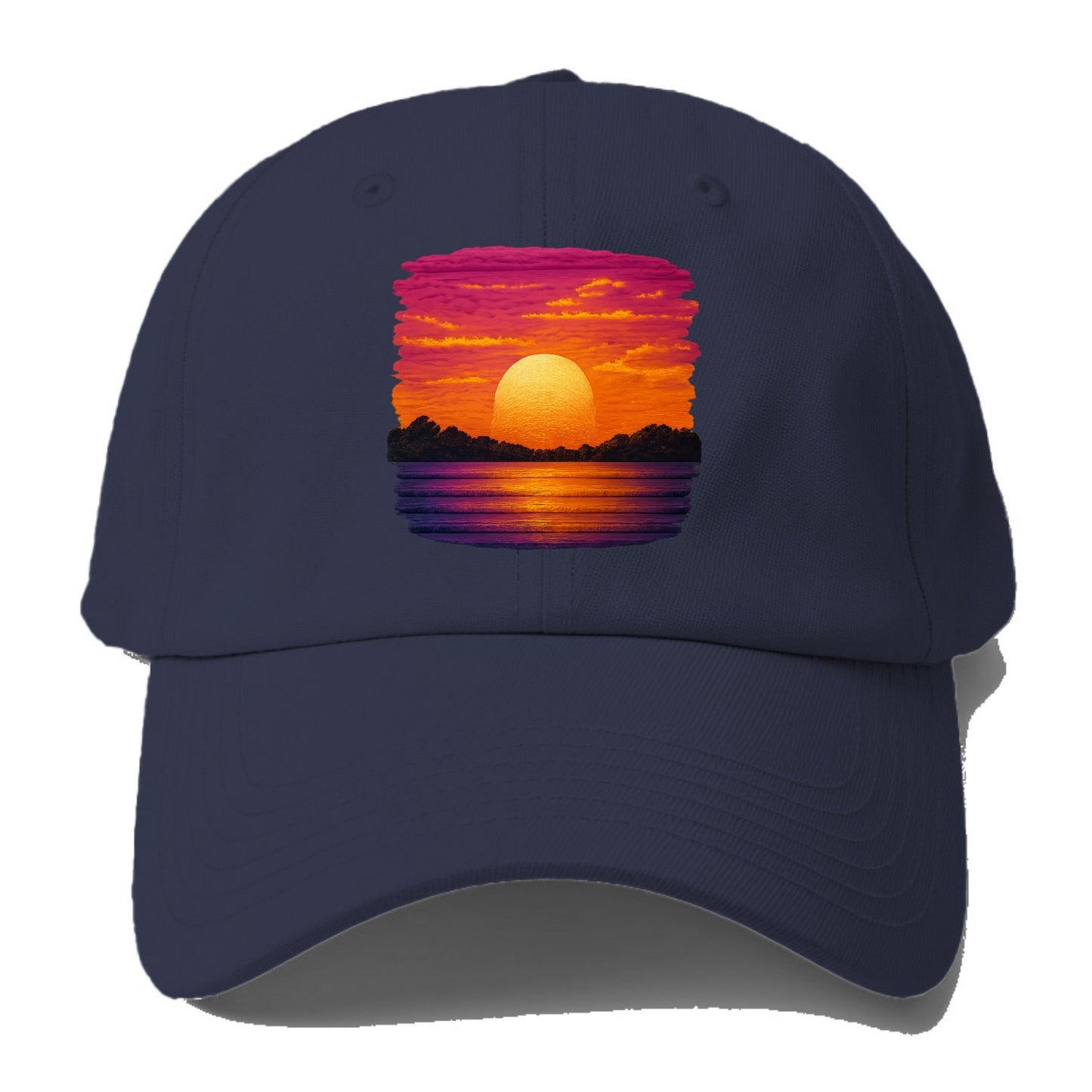 serene sunset hues Hat
