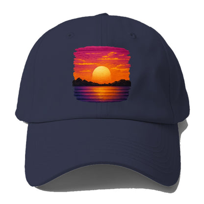 serene sunset hues Hat