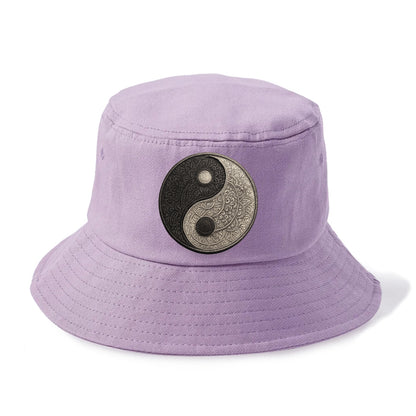 mandala yin yang pattern Hat