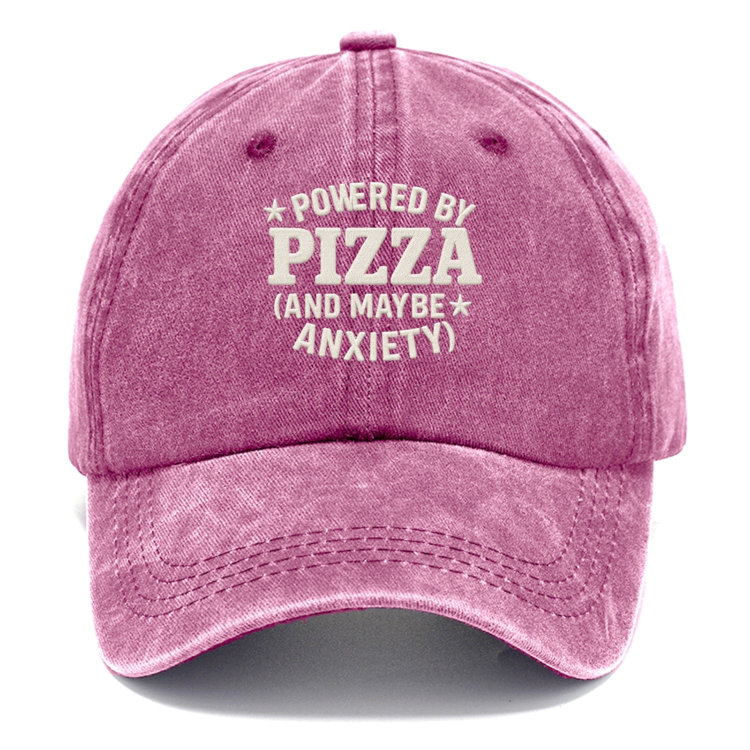 powered by pizza and maybe anxiety Hat