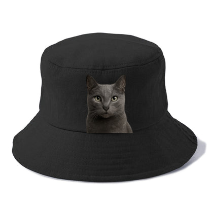 russian blue portrait design Hat
