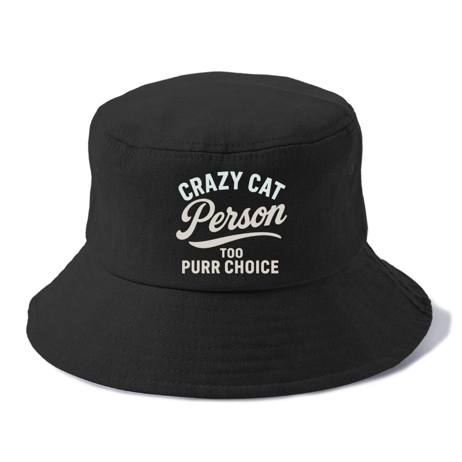 crazy cat purr choice Hat