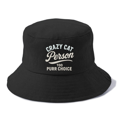 crazy cat purr choice Hat