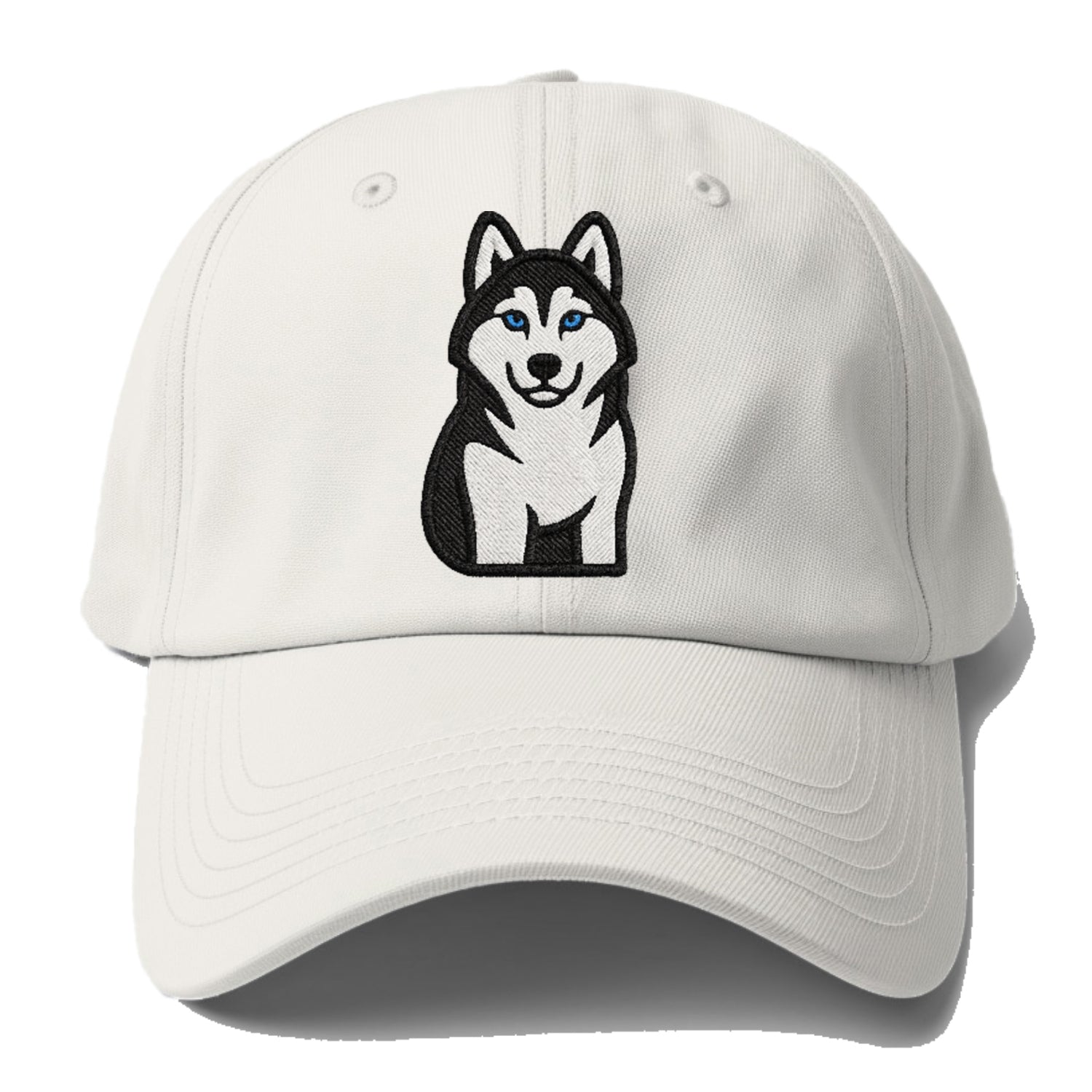 husky-blue-eyes-piercing-gaze Hat