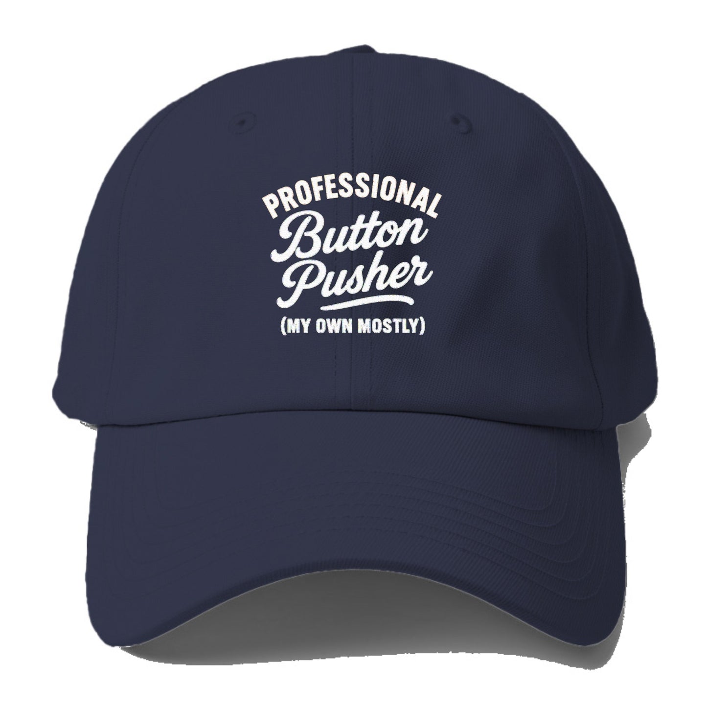 button pusher mostly my own Hat