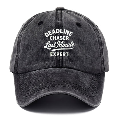 deadline chaser last minute Hat