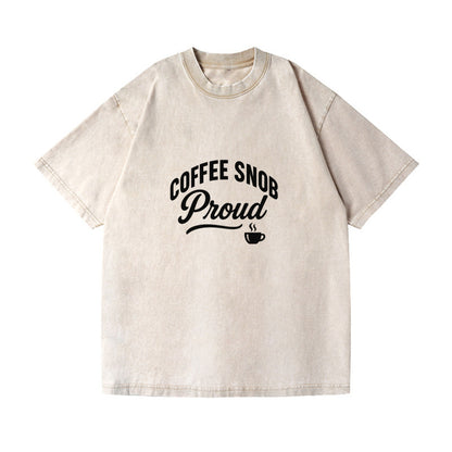 proud coffee snob bold design Hat