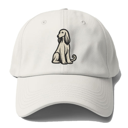 Afghan Hound Cream Colored Design Baseball Cap