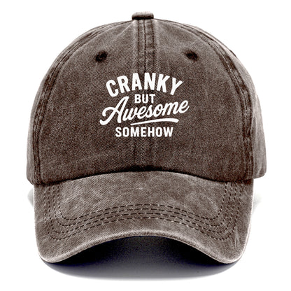 cranky but awesome somehow Hat