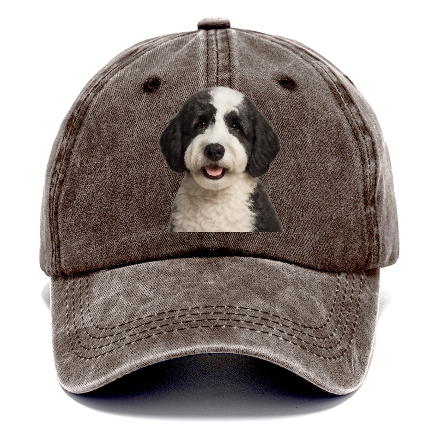 sheepadoodle portrait design Hat
