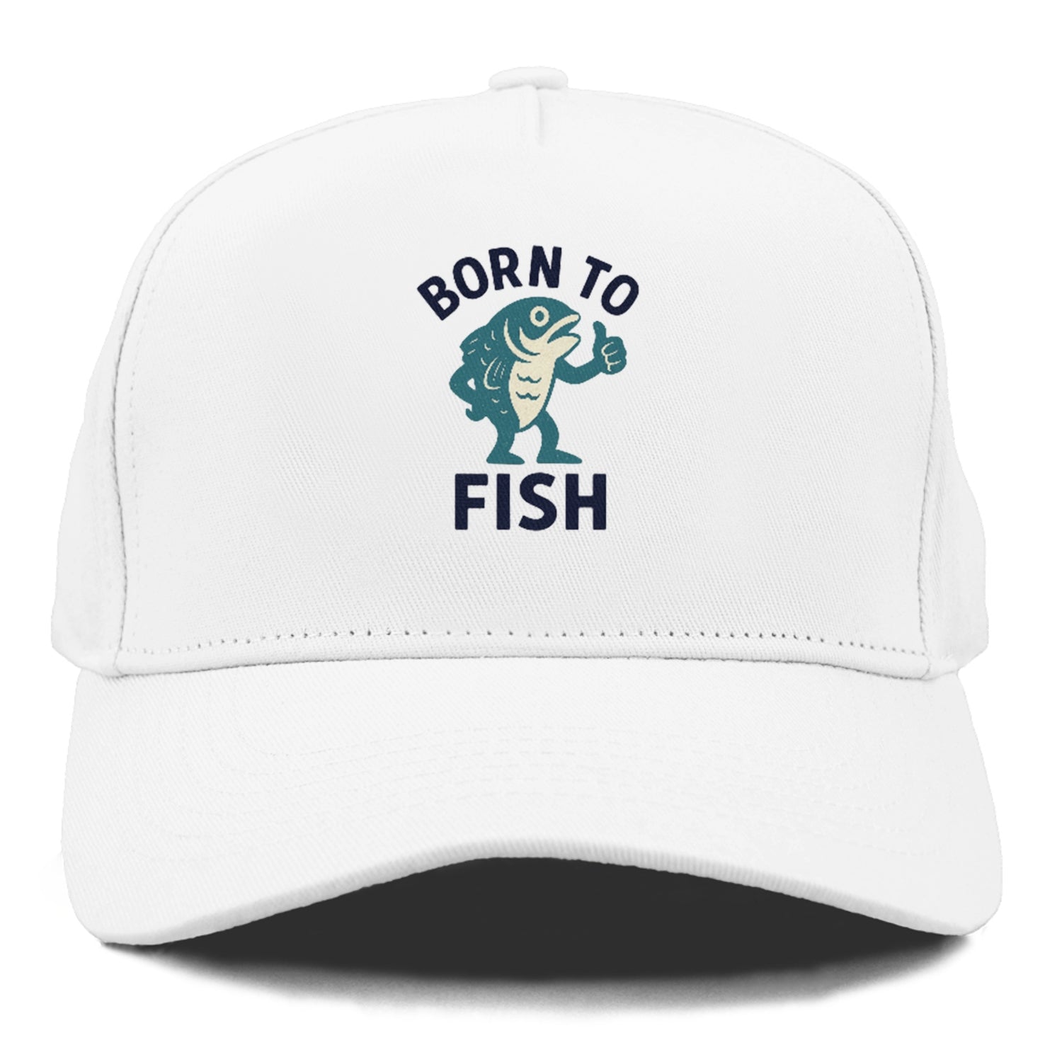 born to fish Hat