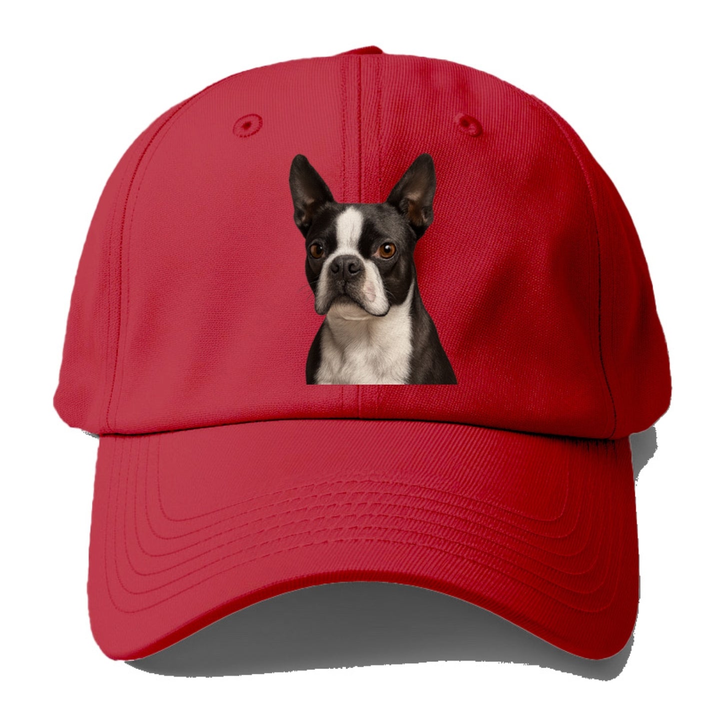 boston terrier portrait design Hat