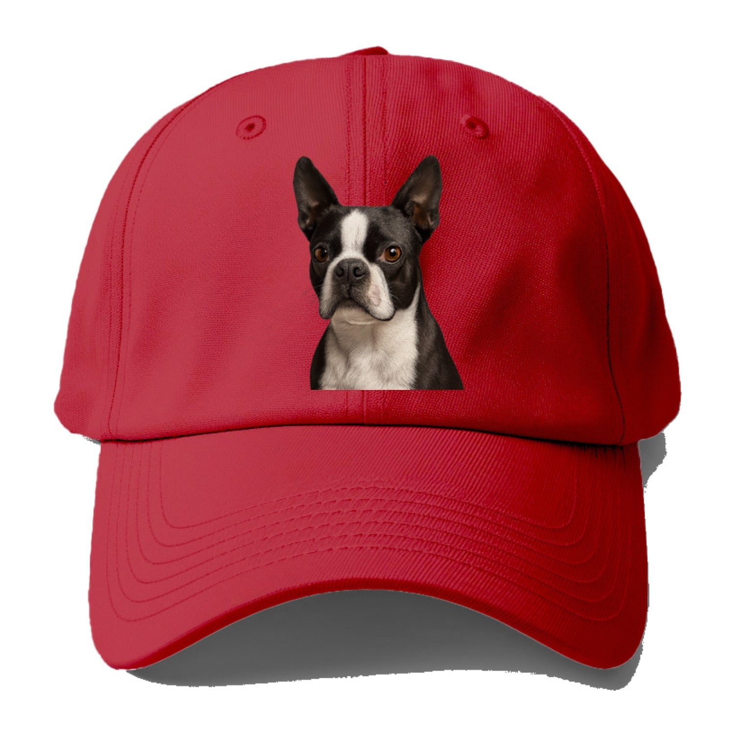 boston terrier portrait design Hat
