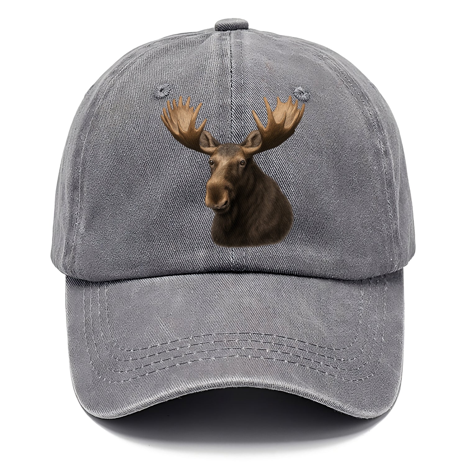 moose portrait design Hat