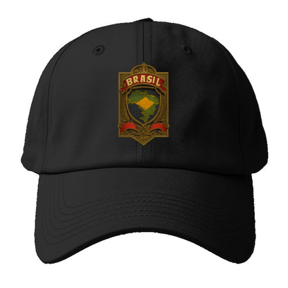 brazil map outline Hat