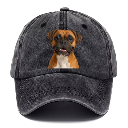 boxer: noble brute. fierce heart. Hat