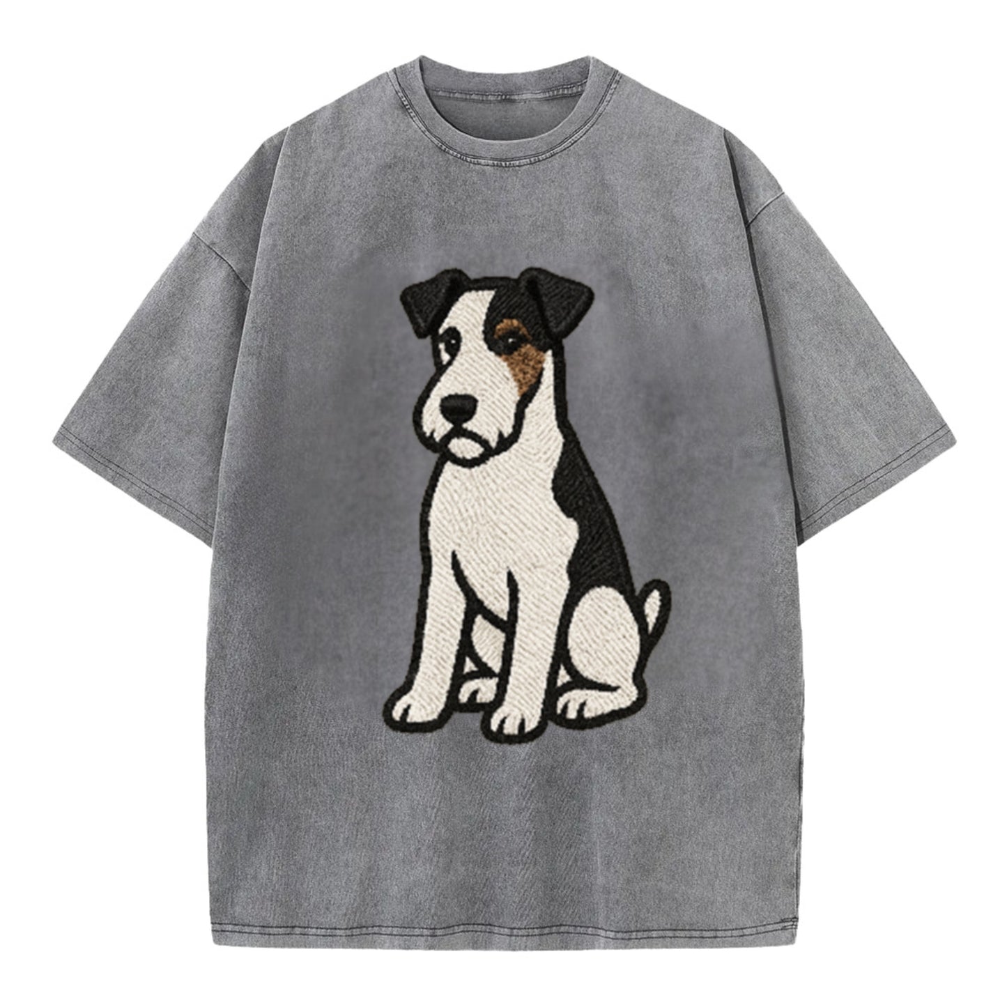 wire-fox-terrier-white-black-markings-spirited-charm Hat