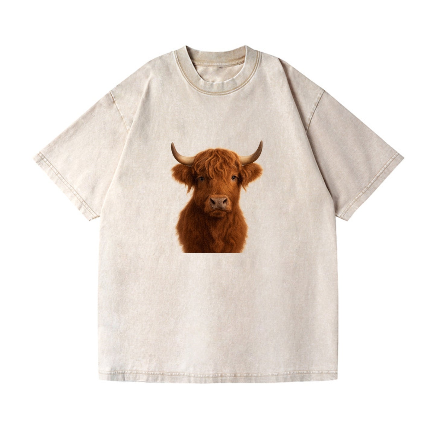highland cow portrait design Hat