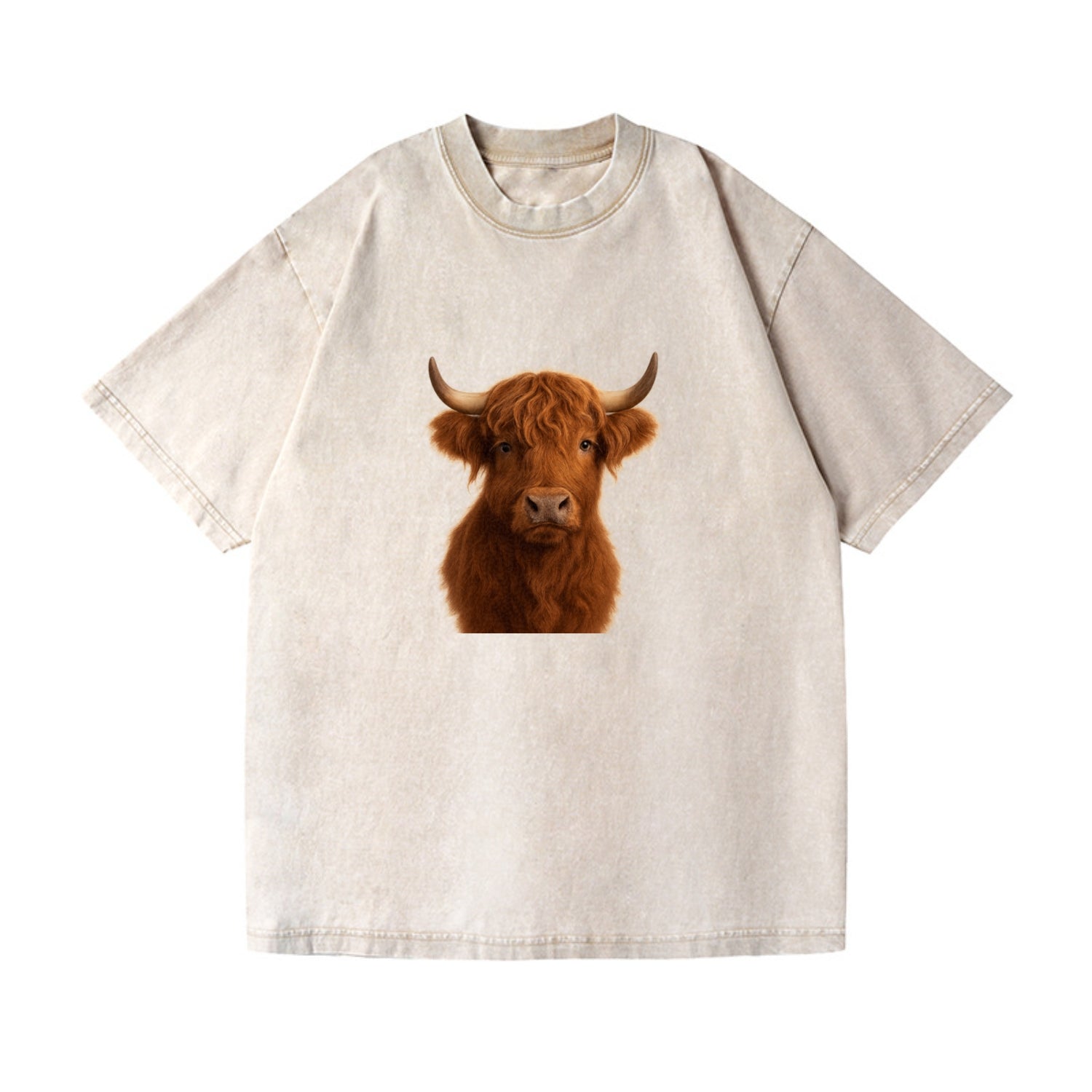 highland cow portrait design Hat
