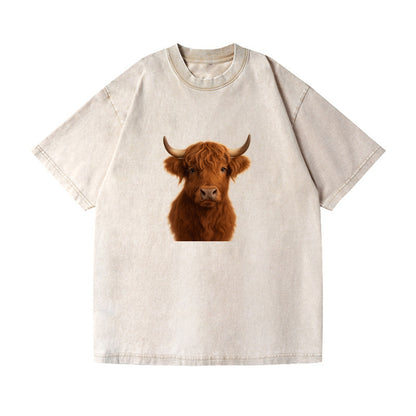 highland cow portrait design Hat