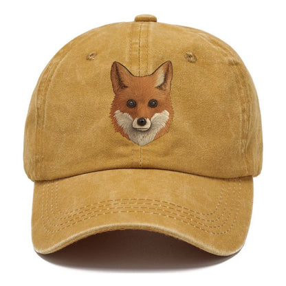 ethereal fox portrait Hat