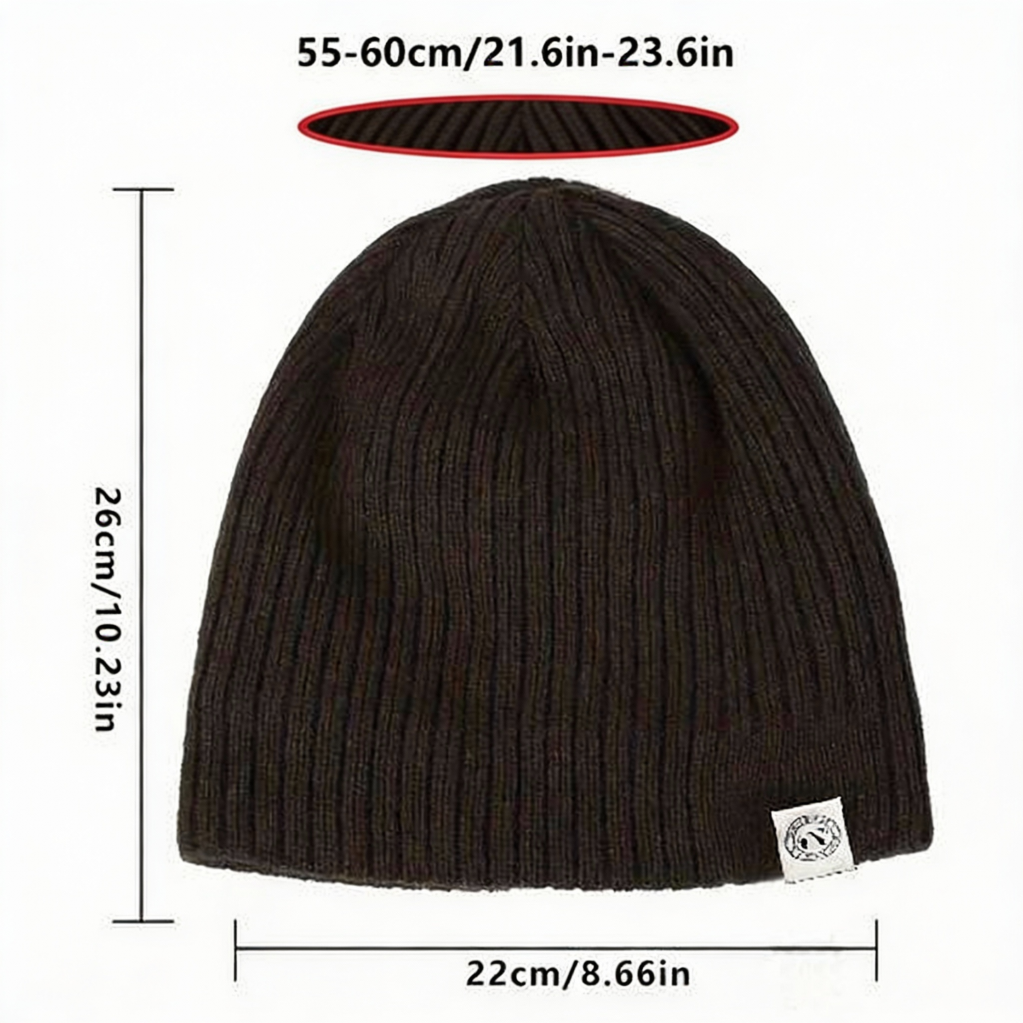 Pandaize Classic Bigfoot Unisex Fleece Beanie - Coldproof, Lightweight & Stylish for Autumn/Winter
