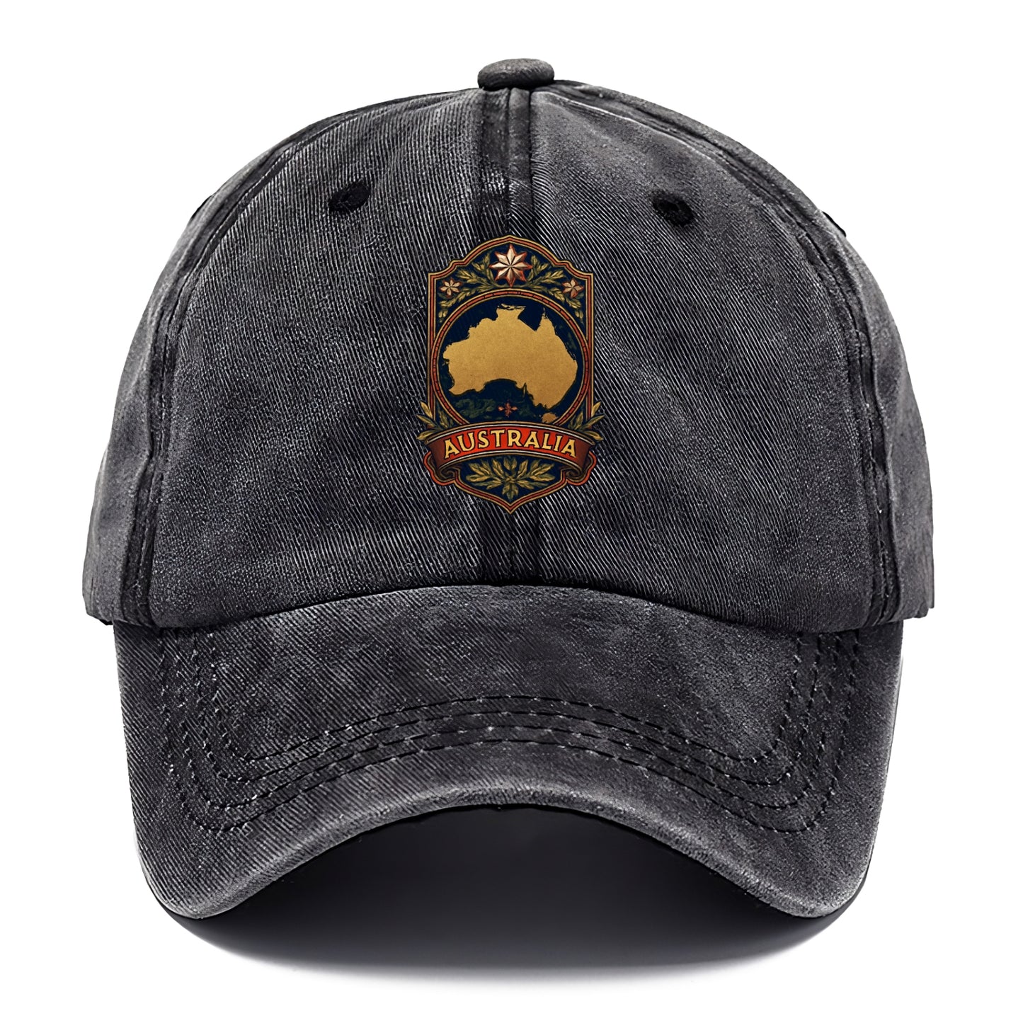 australia map silhouette Hat