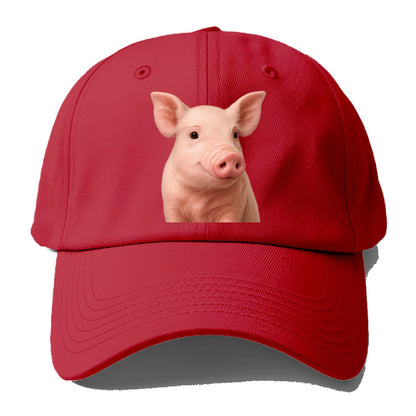 pig portrait design Hat