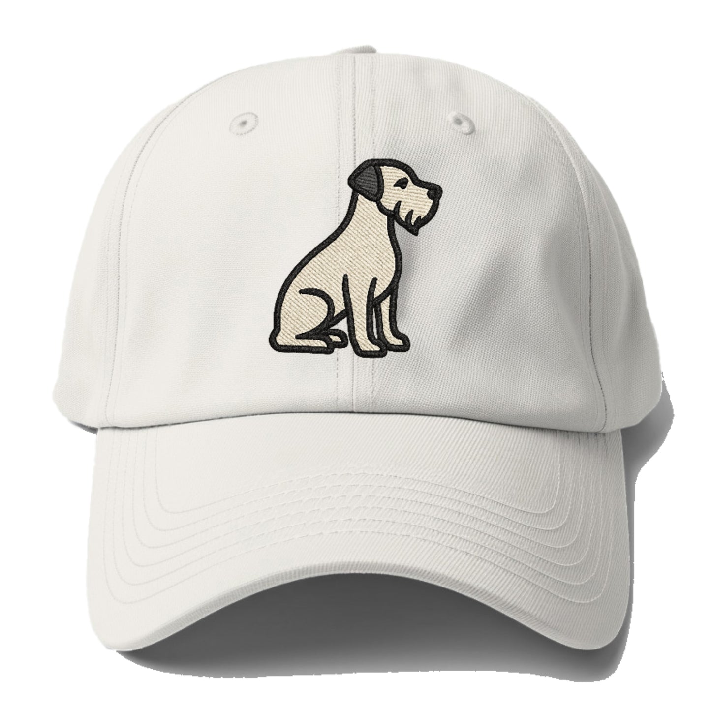 Cesky Terrier Gray Design Hat
