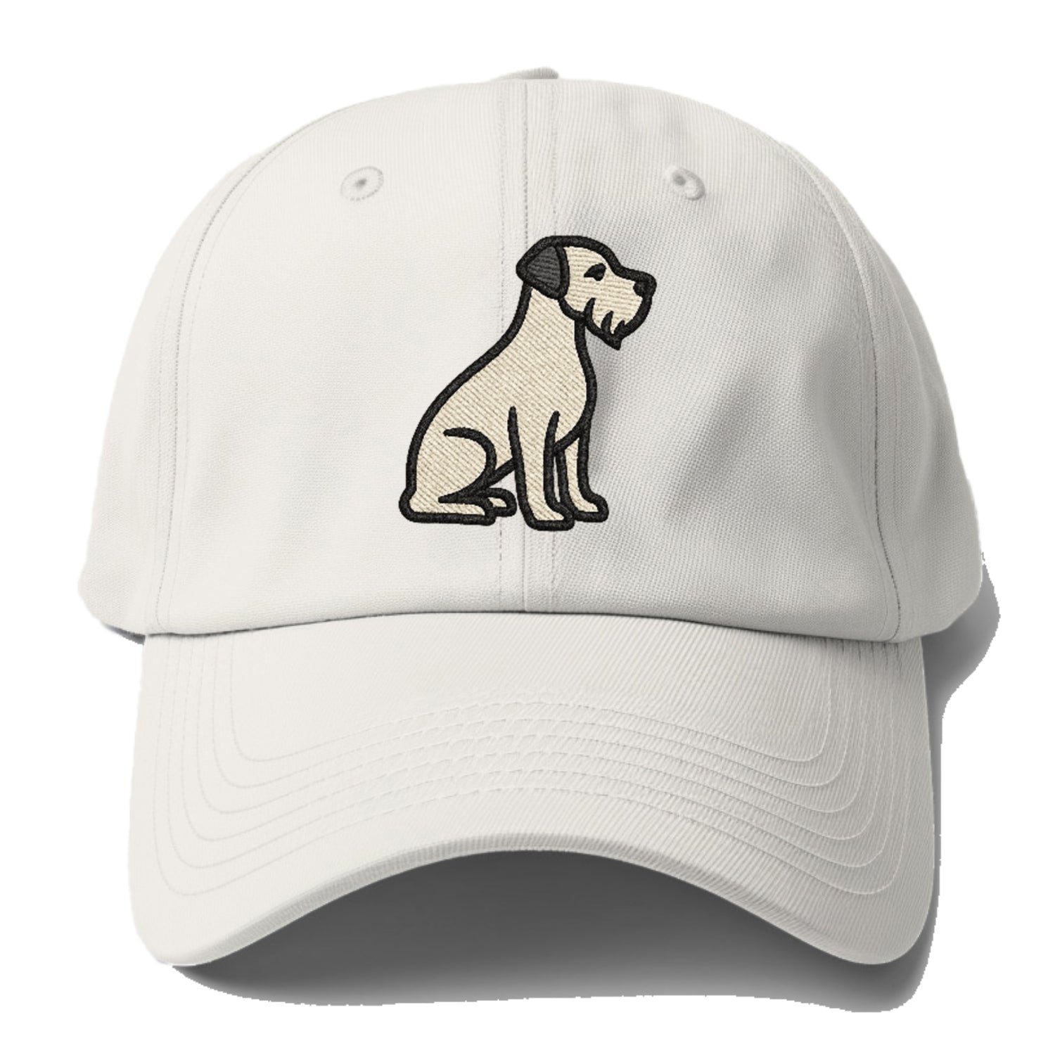 Cesky Terrier Gray Design Hat