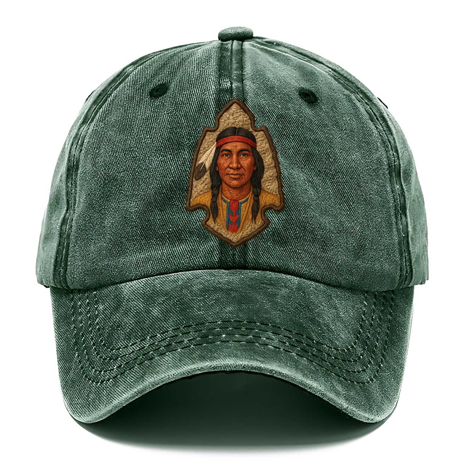 native spirit embroidery Hat