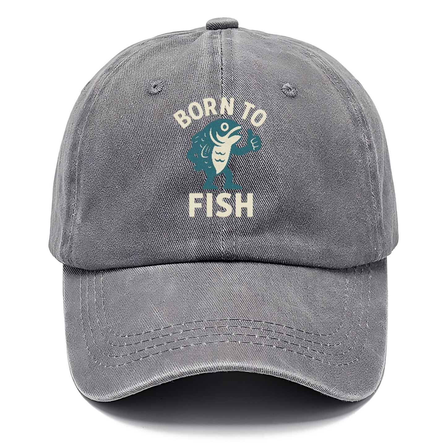 born to fish Hat
