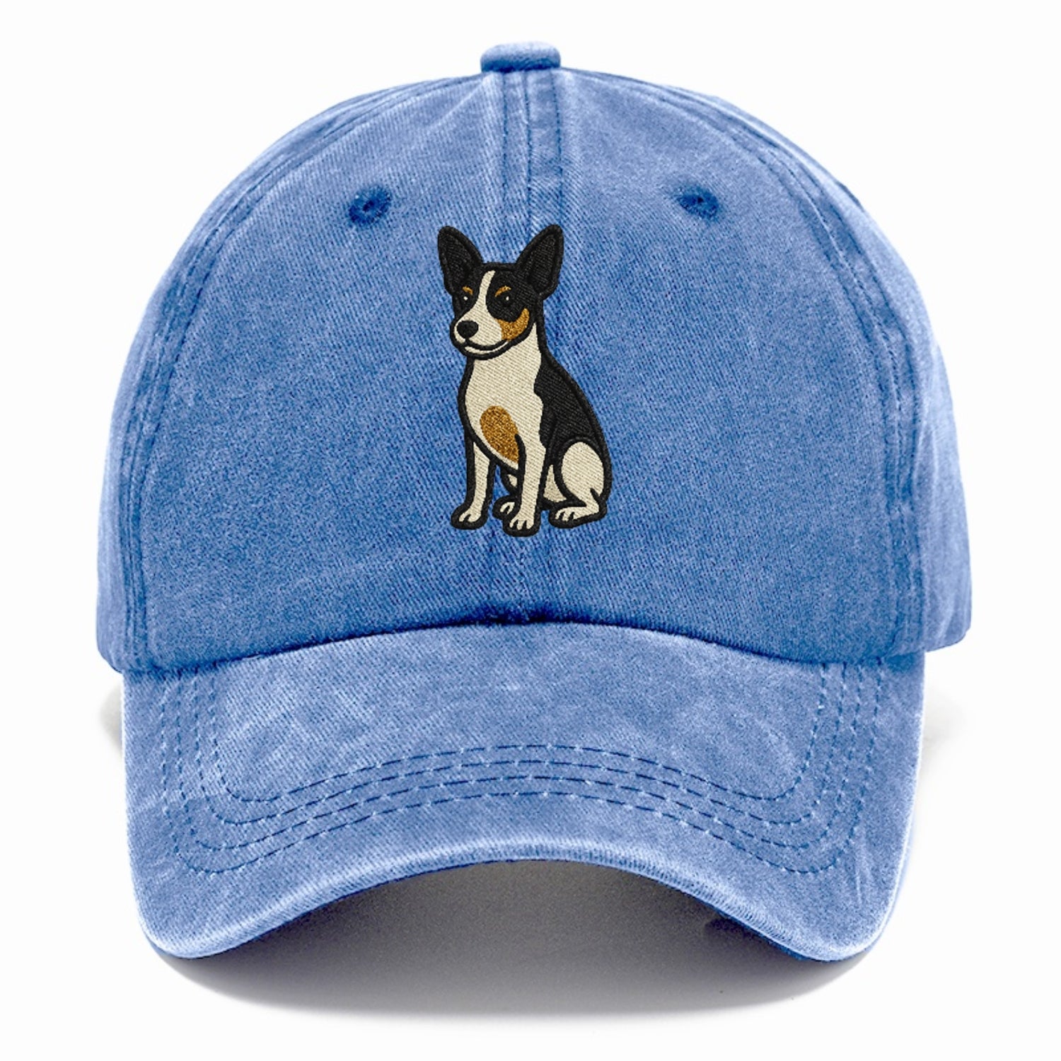 Rat Terrier Tri Color Pose Hat