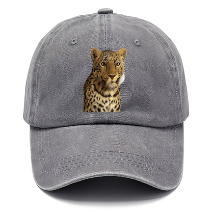 leopard portrait design Hat