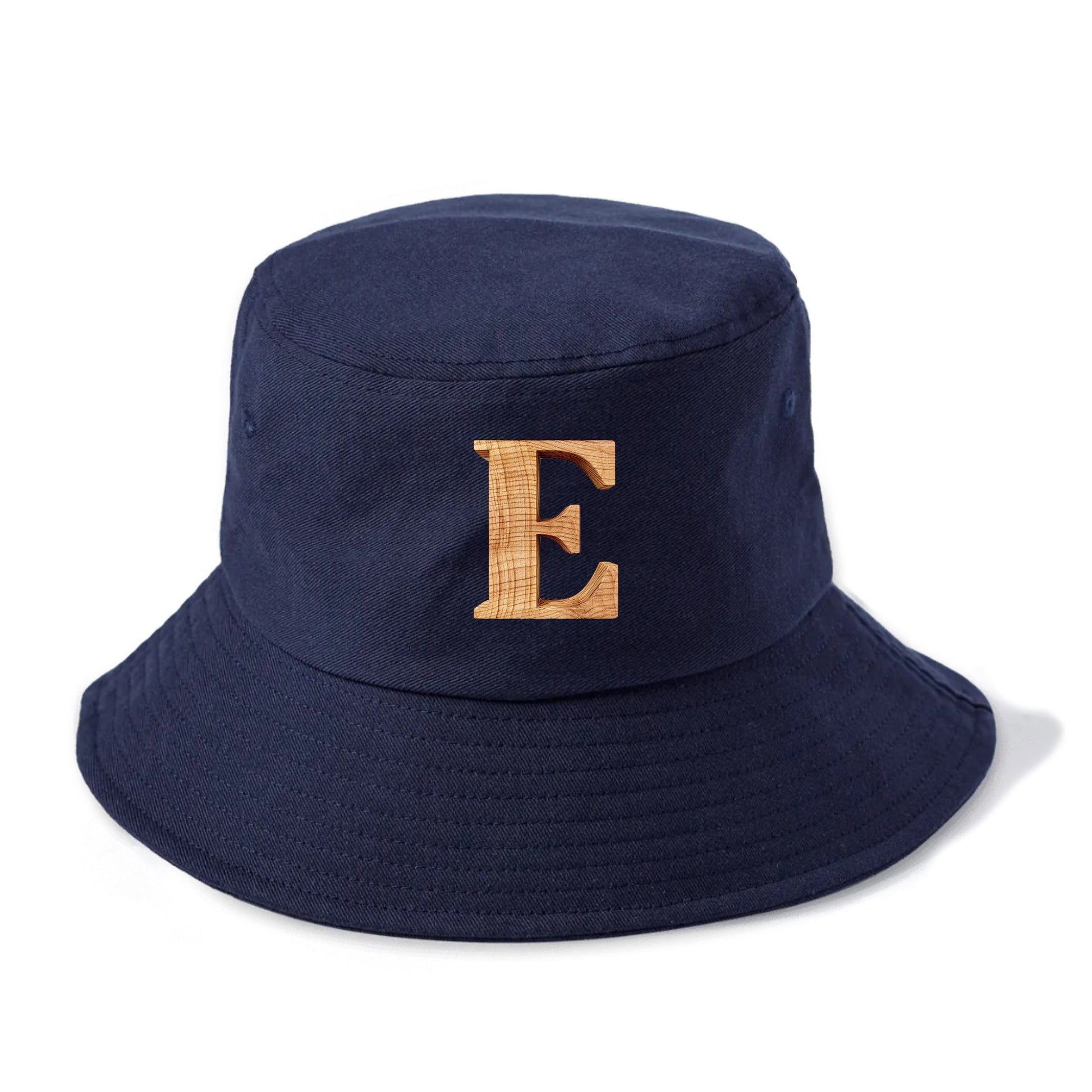 Letter E Bucket Hat Summer Sky(Blue)