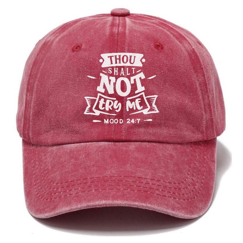 Thou Shalt Not Try Me  Hat