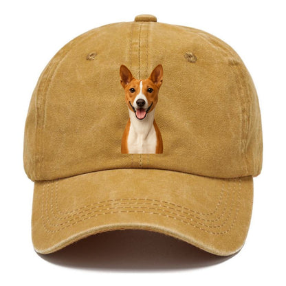 basenji portrait design Hat