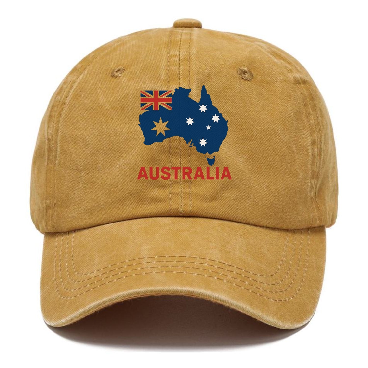 Australian Flag Map Hat