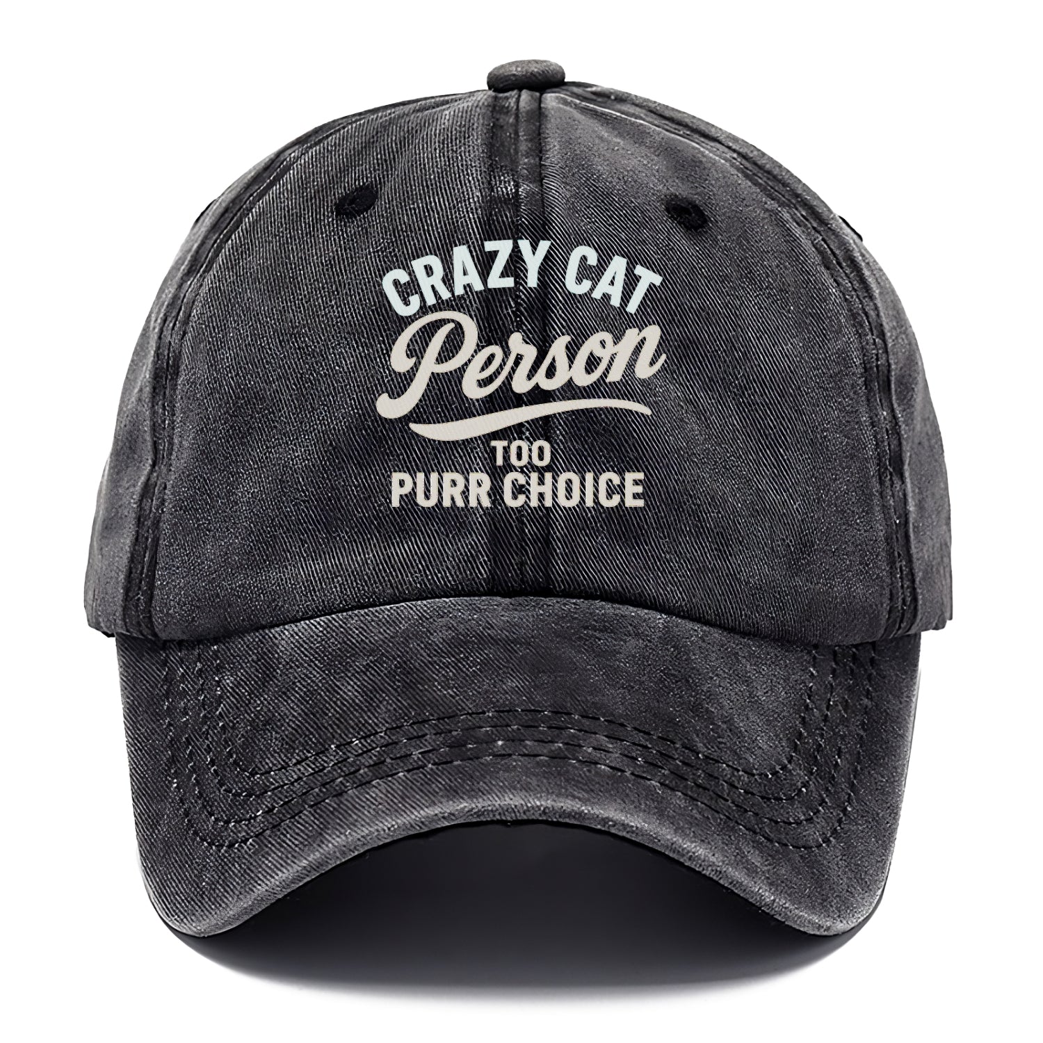 crazy cat purr choice Hat